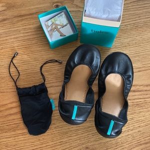 Black Leather Tieks